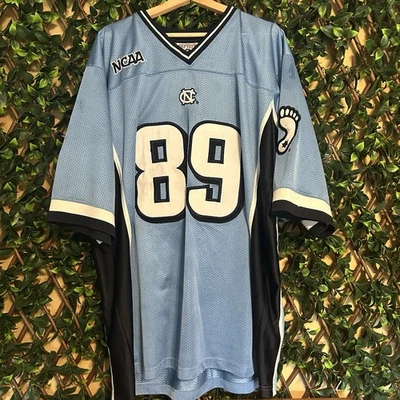 Camiseta de fútbol vintage UNC Tarheels talla 2XL Zephyr Foto 1 de 4