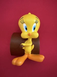 Vintage Tweety Bird 1994 Warner Bros PVC 3" Figura Cake Topper Looney Tunes - Foto 1 di 5