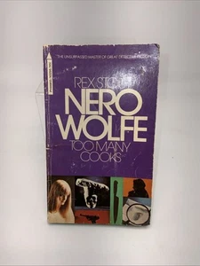 Too Many Cooks By Rex Stout 1974 Pyramid Books Vintage Detective Thriller - Picture 1 of 11