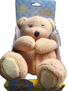 Vintage 2001 Bright Inspirations Kids II Prayer Friends Brown Bear NO SOUND - Picture 1 of 6
