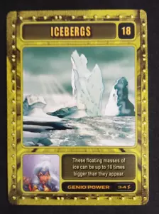 2003 Marvel Genio Card Game Icebergs #18 - Picture 1 of 2