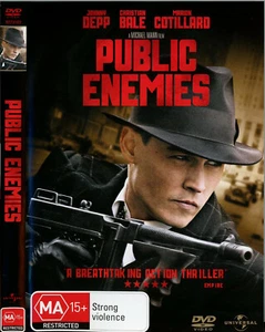 Public Enemies DVD (Region 4) VGC Johnny Depp - Picture 1 of 3