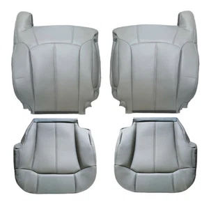 Funda de asiento inferior superior para conductor pasajero para Chevy para Silverado para Tahoe 99-02 U - Imagen 1 de 18