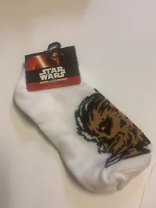Calze bianche Star Wars Chewbacca bambino taglia 6 Planet Sox nuove con etichette vintage - Foto 1 di 2