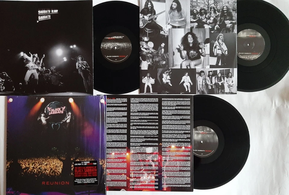 LP Black Sabbath Reunion (3LP) Epic 0196587146214 – Still Sealed - Image 1 of 1
