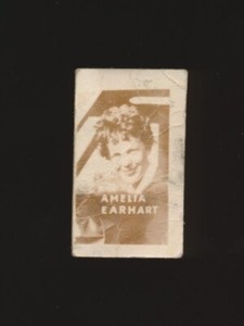 1948 Topps Magic Photos (Aviation Pioneer) -#5 AMELIA EARHART