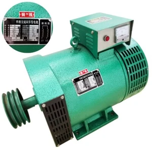 Diesel-driven Generator Single Phase Pure Copper Brush Alternator 220V - Picture 1 of 24