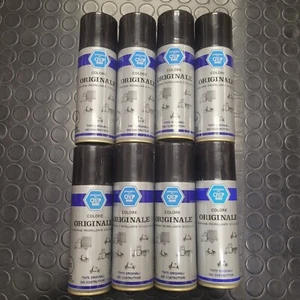 Stock 8 bombolette spray PROMA Piaggio Vespa Bici VIOLA CELESTE collezionismo - Picture 1 of 5