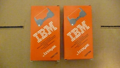 Pair of IBM Easystrike Lift-Off Tape Correcting Ribbon 1337765 Lexmark NOS 2 EA. - Image 1 of 2