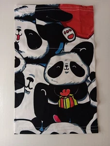 Kids Panda Neck Gaiter With Filter Pocket For PM2.5 Filter (Not Included) - Picture 1 of 6