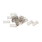 0.4mmx4mmx10mm 304 Stainless Steel Compression Springs Silver Tone 20pcs