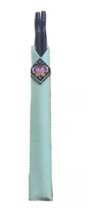 Wooden Chopstick Bamboo Motive,Embroidered Silk case set ,Gift,South Korea,New - Picture 1 of 7