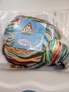 New Design Works Wall Hanging Plastic Canvas Home For All Seasons Craft Kit - Picture 1 of 12