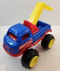 Tonka Jr. Towing Co Tow Truck Hasbro 2002 Plastic Toy Red Blue Yellow