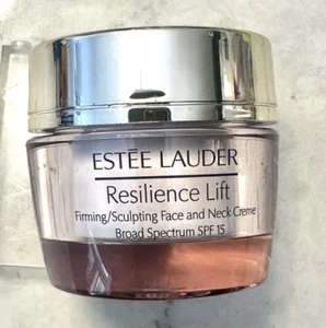 NEW Estee Lauder Resilience Lift Firming/Sculpting Face & Neck Creme 15ml .5oz - Picture 1 of 5
