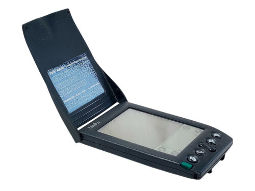 Dispositif organisateur portable PDA Palm IIIxe avec housse rabattable écran tactile 3x niveaux de gris
