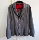 Laird Utility Hunter Jacket Size XL Grey Lodon Wool 44in Chest Goodwood Peaky 