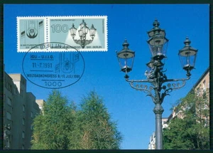 BRD MK 1991 WELTGAS CONGRESS BERLIN MAXIMUMKARTE CARTE MAXIMUM CARD MC CM m2673 - Imagen 1 de 2