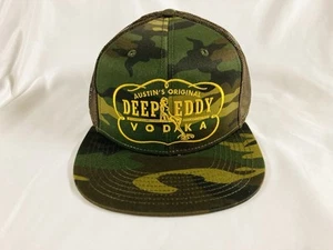 Deep Eddy Vodka Austin Texas Original Camouflage Snapback Trucker Baseball Cap - Picture 1 of 7