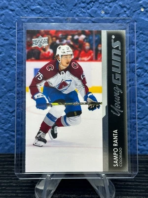 2021-22 Upper Deck Series 2 - Young Guns #457 Sampo Ranta (RC) Avalanche - Image 1 of 4