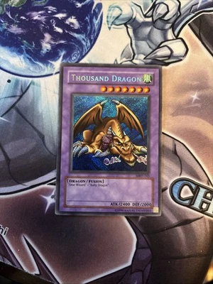 (49) MRD-143 - Reverse Foil Misprint - Thousand Dragon - Unlimited HP - Image 1 of 4