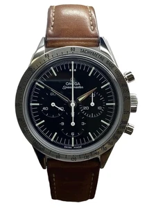 Reloj Omega Speedmaster Moonwatch FOIS 311.32.40.30.01.001 esfera negra cuerda manual para hombre - Imagen 1 de 10