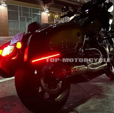 Cubierta de luz de señal de giro trasera LED para Harley Sport Glide (FLSB) 2018-2021 Foto 1 de 4