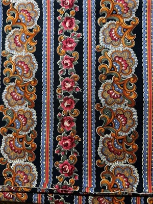 VTG Robert Kaufman Fabric LOT Paisley Floral Stripe Quilting Cotton OOP HTF RARE - Image 1 of 2