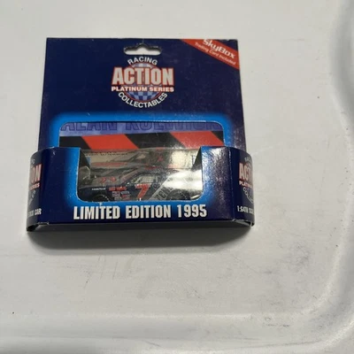 Alan Kulwicki #7 "Zerex" 1995 Edición Limitada Acción Serie Platino Escala 1/64 Foto 1 de 3