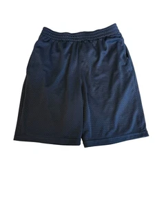 Champion Kids Navy Blue Mesh Shorts, Size L - Picture 1 of 5