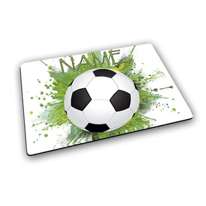 Platzset Kinder Fußball mit Name / Tischset personalisiert / Platzdecke - Bild 1 von 10