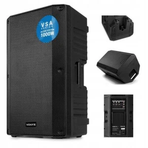 CASSA AMPLIFICATA BI ATTIVA ALTOPARLANTE PROFESSIONALE FULL RANGE 15" 1000W ABS - Foto 1 di 7