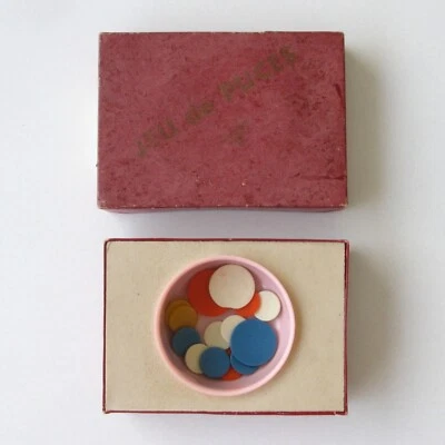 Jeu de Puces en bois très ancien   - AU NAIN BLEU LYON - Photo 1/4