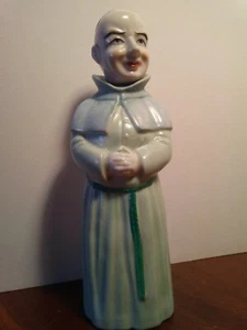Vtg Monk Liquor Bottle Decanter Ceramic Japan Figurine Figural - Picture 1 of 10