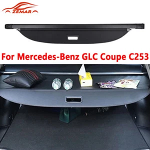 Cubierta de carga de maletero trasero para Mercedes-Benz GLC Coupé C253 protector de pantalla de seguridad - Imagen 1 de 9