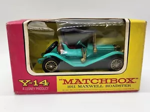 Matchbox modelli di un tempo Y-14 1911 MAXWELL ROADSTER nuovo con scatola buone condizioni - Foto 1 di 7