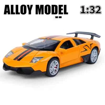 1:32 Murcielago LP670-4 SV Alloy Model Car Diecast Sound Light Toy Car Vehicle - Image 1 of 4