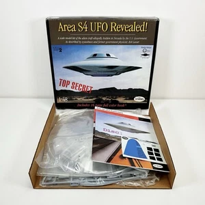 Vintage 1996 Bob Lazar AREA S4 UFO Spaceship Model Kit TESTORS 1:48 Scale - NEW - Picture 1 of 12