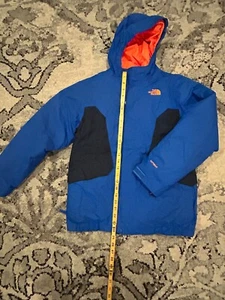 The North Face Jacket Boys Large Hyvent Triclimate Waterproof Shell Outdoor Ski - Picture 1 of 5