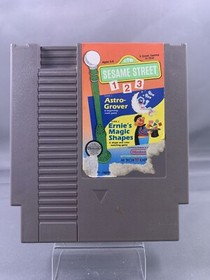 Sesame Street 123 Astro-Grover and Ernie's Magic Shapes (Nintendo NES) 