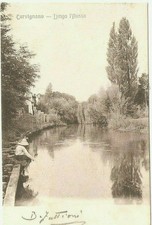 Cartolina Cervignano viaggiata 1908