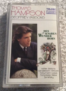 Thomas Hampson Geoffrey Parsons Des Knaben Wunderhorn Cassette Teldec - Picture 1 of 6