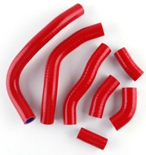 Fit 2009 2010 2011 2012 Honda CRF 450 R CRF450R Red Silicone Radiator Hose Kit