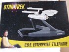 Star Trek Uss Enterprise Classic Corded Telephone Model805 New Boxed Freepost Uk