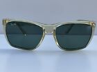 Vintage B&L Ray-Ban Cats 3000 Sonnenbrille mit Etui, transparentes Material, SELTEN.