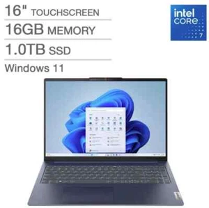 Portátil Lenovo IdeaPad Slim 5 16" Pantalla Táctil Intel Core 7 150U 5.4GHz 1TB SSD - Imagen 1 de 4