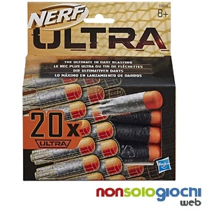 Nerf Ultra Dardos Paquete De 20 Piezas E6600EU6 -Hasbro -Nuevo-Italia - Imagen 1 de 2
