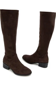 Kenneth Cole Women's Tall Stretch Boot, Brown, US Size 7 - Picture 1 of 5