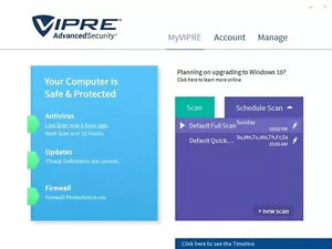 VIPRE Antivirus Advanced Internet Security for Home , 1 PC 1 Yr - Picture 1 of 4