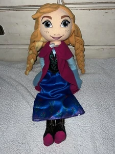 Disney  Frozen Anna Plush doll Large 24” Plush Doll w/ Cape - Picture 1 of 4